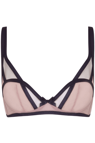 Agent Provocateur Joan Balconette Bra Mink/Black