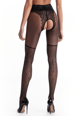 Amour Lolita Crotchless Tights 30 Denier