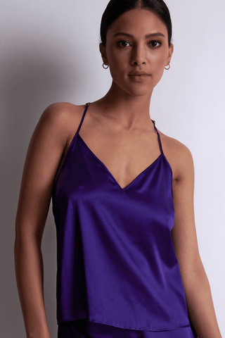 Aubade Silk Desire Sleep Cami Ultraviolet