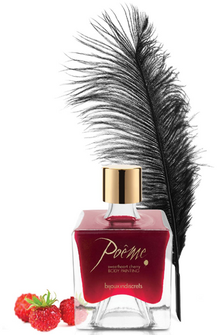 Poème Wild Strawberry Body Paint by Bijoux Indiscrets
