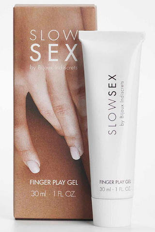 Bijoux Indiscrets Slow Sex Kissable Finger Play Gel, '0323