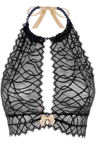 Lace Bralette Black Bettie Page by Bracli