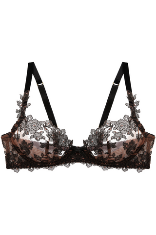 Dita Von Teese Rose Glambition Underwire Bra Black