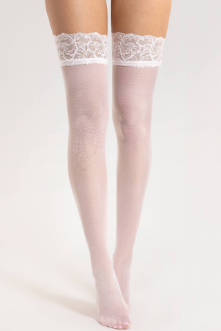Fiore Matin Hold Ups Off White 20 Denier
