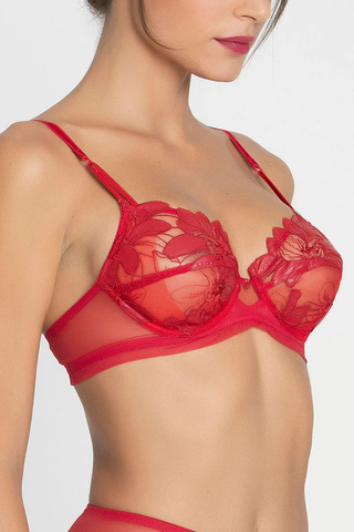 Lise Charmel Glamour Couture Red Full Cup Bra