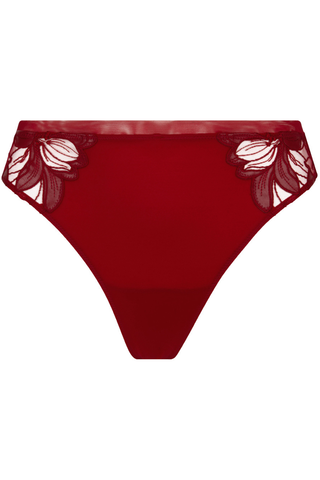 Lise Charmel Glamour Couture Red Thong - French Knickers