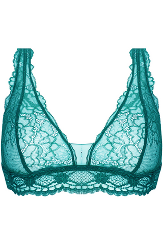Lise Charmel Sublime En Dentelle Wireless Triangle Bra Princess Green
