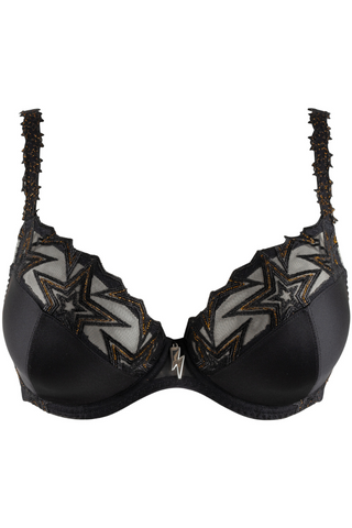 Louisa Bracq Superstar Plunge Bra Black
