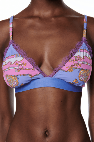 Love Stories Filippa Padded Bralette Purple
