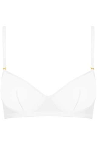 Maison Close Corps à Corps Underwired Bra White