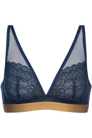 Mey Poetry Posh Triangle Bra Deep Shadow