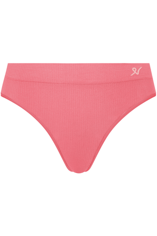 Nudea Tencel™ Seamless High Leg Brief Rose Pink