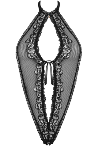 Obsessive 831 Black Crotchless Body