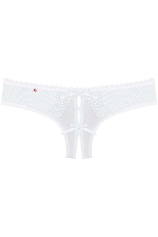 Obsessive Alabastra Crotchless Thong White