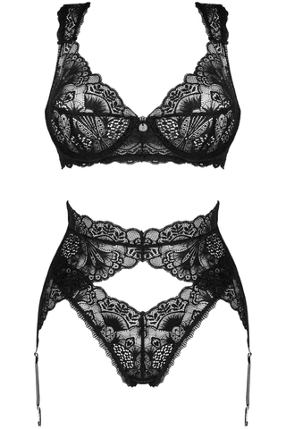 Obsessive Donna Dream 3 Piece Set Black