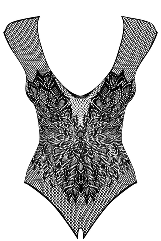 Obsessive B112 Knit Teddy Black