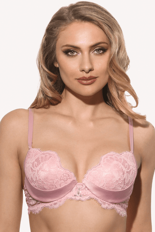 Prelude Marlene Push Up Bra Pink