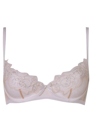 Agent Provocateur Lindie Demi Cup Plunge Underwired Bra