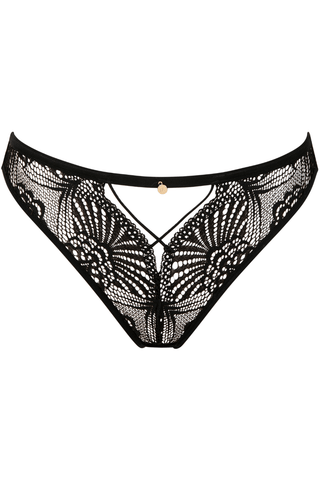 Atelier Amour Enlace Moi Open Brief Black