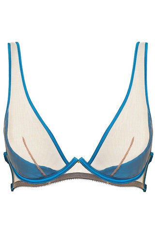 Edge o' Beyond Barbie Peacock High Apex Bra