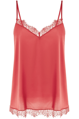 Simone Pérèle Satin Secrets Camisole Quartz Pink