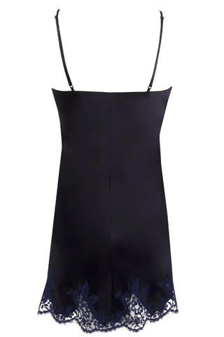 Splendeur Soie Navy Silk Night Dress