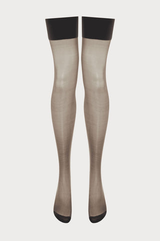 Agent Provocateur Amber Stockings Chestnut