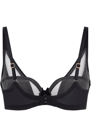 Agent Provocateur Joan Black Balconette Bra