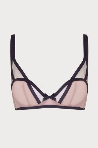 Agent Provocateur Joan Balconette Bra Mink/Black