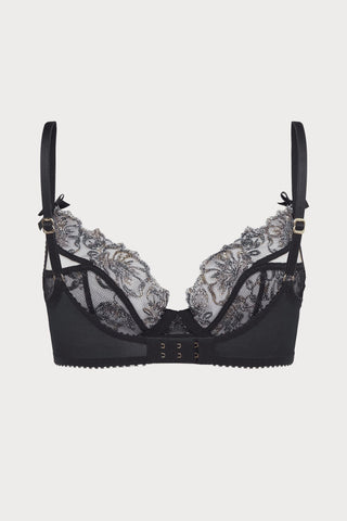 Agent Provocateur Leisha Plunge Underwire Bra Black/Multi
