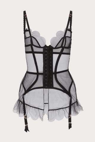 Agent Provocateur Lorna Basque Black/Pink