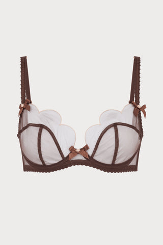 Agent Provocateur Lorna Bra Chestnut Brown