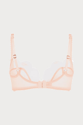 Agent Provocateur Lorna Plunge Underwired Bra Sand