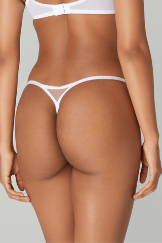 Agent Provocateur Lorna Thong White/Pink