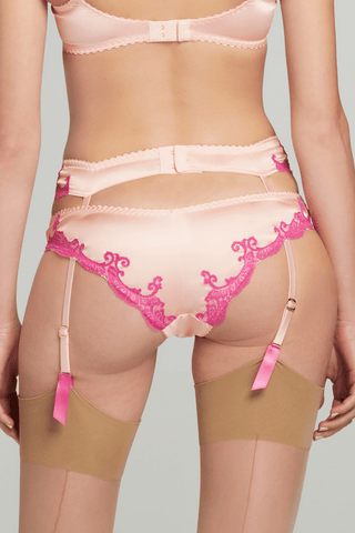 Agent Provocateur Molly Suspender Pink