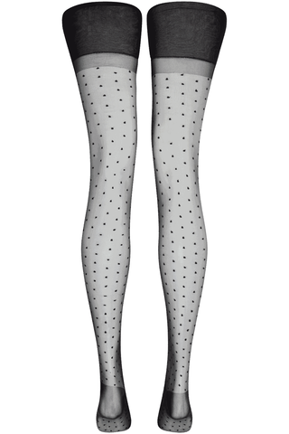 Agent Provocateur Onnix Nylon Stockings in Black