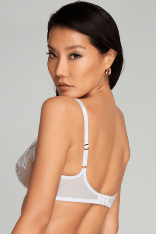 Agent Provocateur Ozella Plunge Underwired Bra White