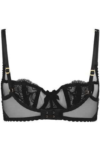 Agent Provocateur Rozlyn Black Balconette Bra