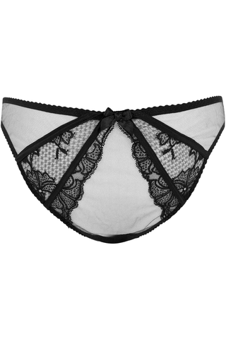 Agent Provocateur Rozlyn Black Lace Full Brief