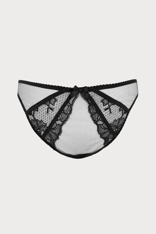 Agent Provocateur Rozlyn Black Lace Full Brief