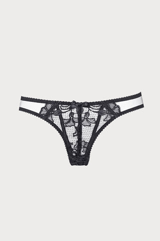 Agent Provocateur Rozlyn Black Lace Full Brief