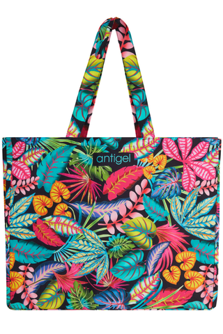 Tropical Print Tote Bag - Antigel La Forêt Magic