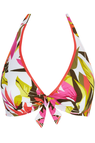 Antigel La Radieuse Printed Triangle Bikini Top