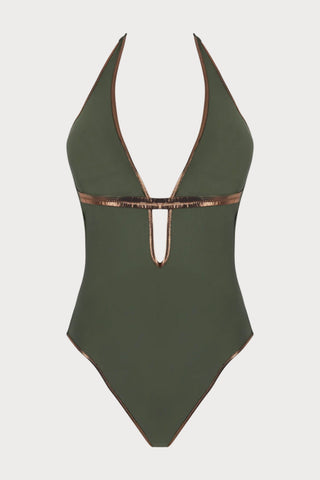 La Smartissime Halterneck Swimsuit, Size S (UK 10)