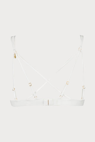 Après Minuit Triangle Bra Pearl | Atelier Amour Lingerie