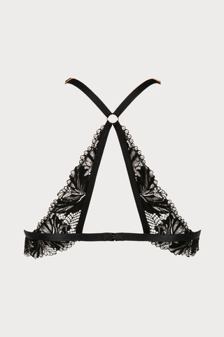 Caresse Féline Triangle Bra, Size S