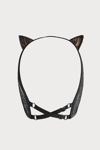 Atelier Amour Clair Obscur Lace Mask Black