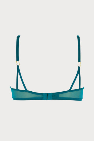 Cosmic Dream Half Cup Bra Lagoon, Size XL