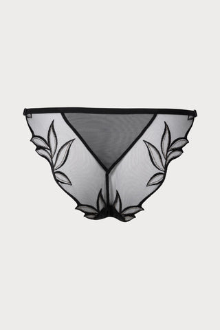 Atelier Amour Dolce Vita Black Brief - Naughty Knickers