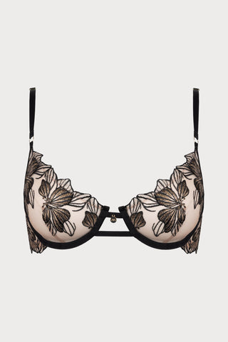 Atelier Amour Fleur Défendue Half Cup Bra - Naughty Knickers